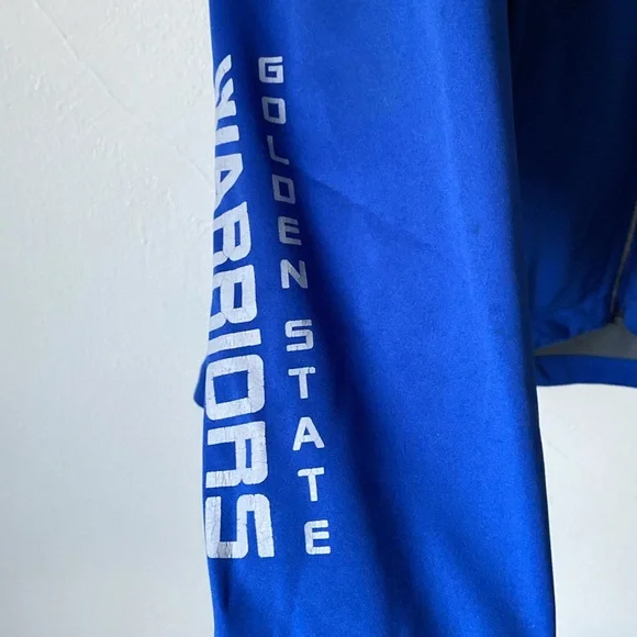 Golden State Warriors Womens Fitted Jacket With Hood Medium - Picture 3 of 13